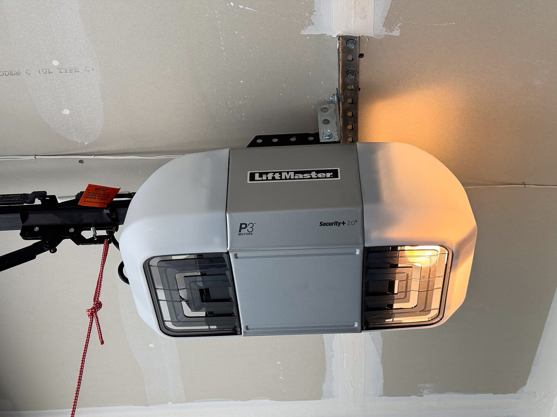 Garage door motor
