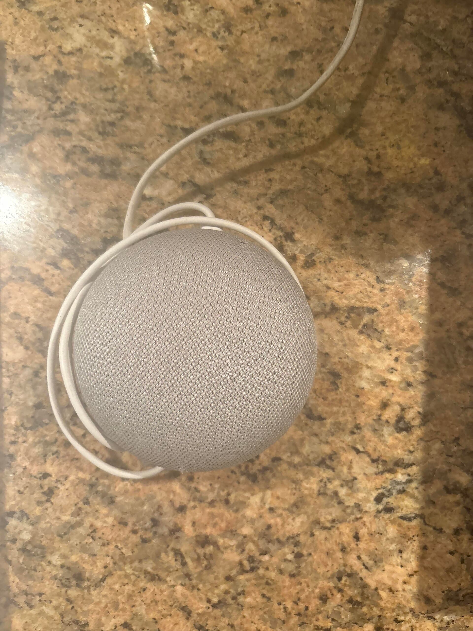 Voice-controlled smart speaker